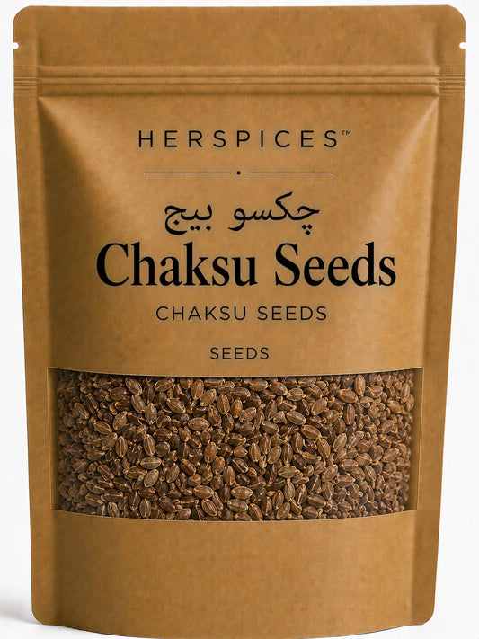 HERSPICES Chaksu Seeds premium Cassia Absus whole seeds in kraft pouch